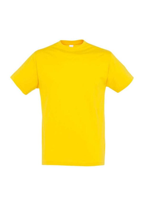 SOL'S - Koszulka Regent Dla Dorosłych Unisex. Kolor: żółty
