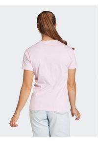 Adidas - adidas T-Shirt Essentials Logo GL0726 Różowy Regular Fit. Kolor: różowy. Materiał: bawełna #5