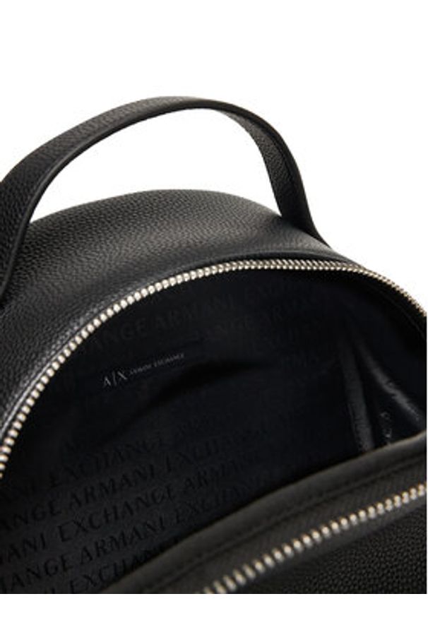 Armani Exchange Plecak XW000924 AF13676 UC001 Czarny. Kolor: czarny. Materiał: skóra