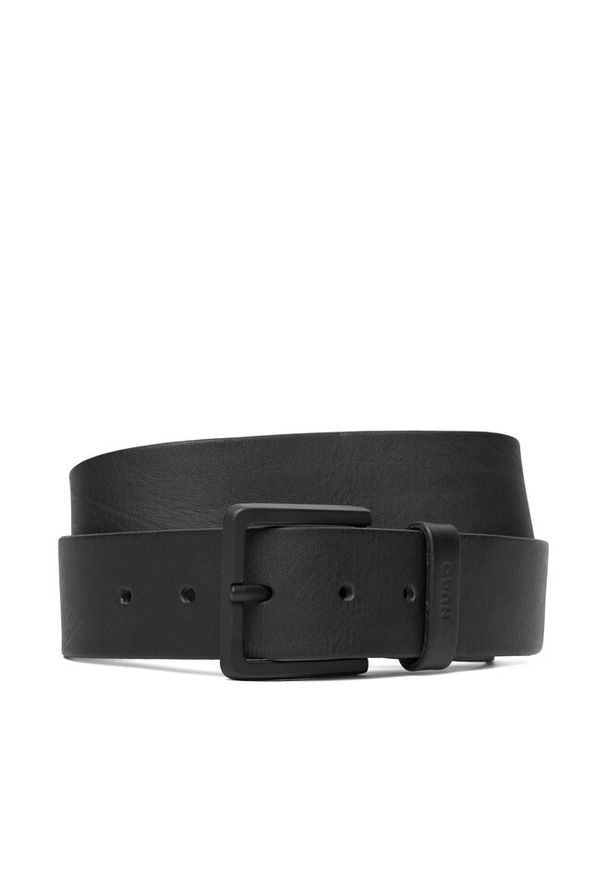 Hugo - Pasek Męski HUGO. Kolor: czarny