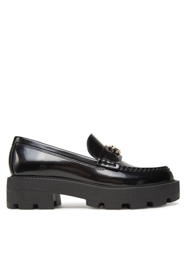 Guess Loafersy FLTYNK ELE14 Czarny. Kolor: czarny. Materiał: skóra