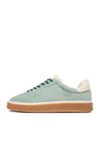 Gino Rossi - GINO ROSSI Sneakersy EO-GRW03 Turkusowy. Kolor: turkusowy. Materiał: zamsz, skóra #7