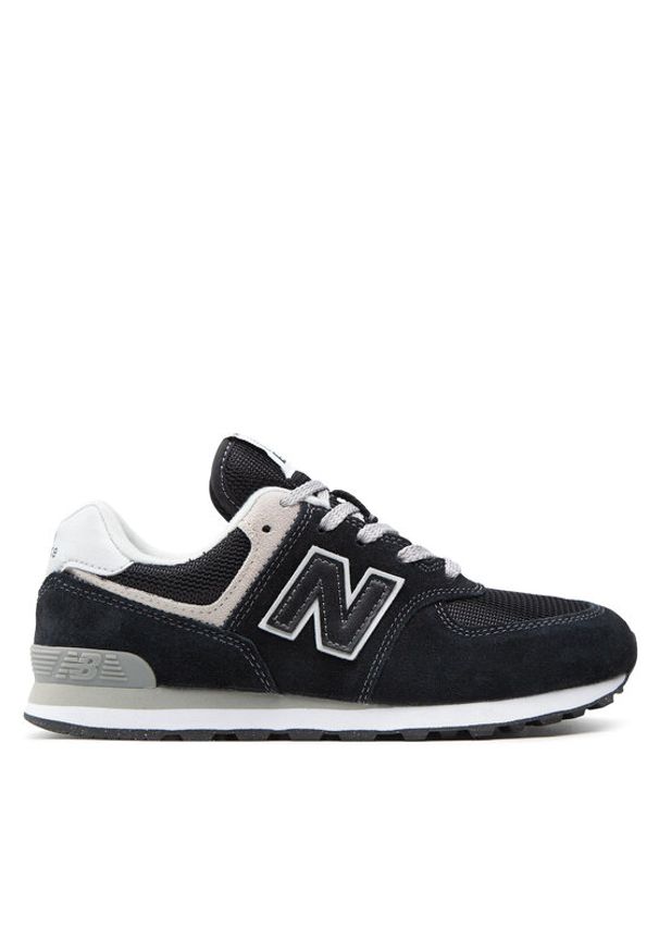 New Balance Sneakersy GC574EVB Czarny. Kolor: czarny. Materiał: materiał. Model: New Balance 574