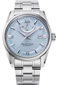 orient - Zegarek męski Orient Star RE-AU0109L00B srebrny. Kolor: srebrny #1
