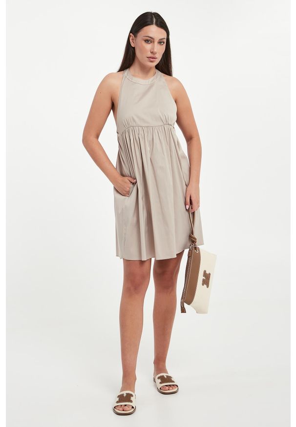 Max Mara Beachwear - Sukienka mini Pantera MAX MARA BEACHWEAR. Wzór: motyw zwierzęcy. Długość: mini