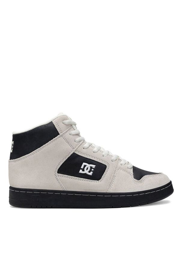 DC Shoes Sneakersy MANTECA 4 HI S ADYS100791-XWWK Biały. Kolor: biały. Materiał: skóra, zamsz