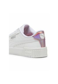 Buty damskie Puma Carina 2.0 GirlPower. Okazja: na plażę. Kolor: biały, wielokolorowy, różowy, szary. Sezon: lato. Sport: tenis