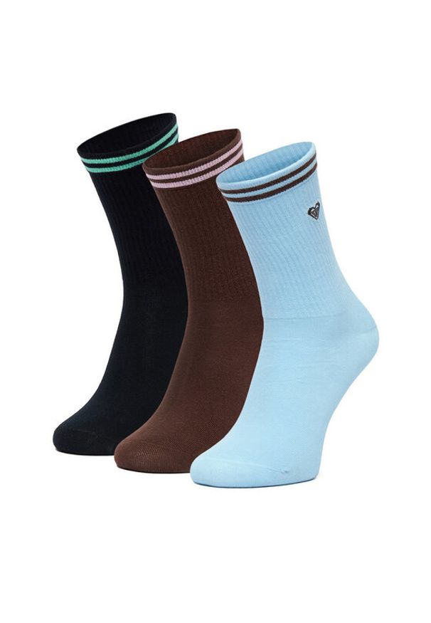 Roxy Skarpety długie CEO_BR_ROXY_2032_W_AW25 (3 PACK) Kolorowy. Materiał: bawełna. Wzór: kolorowy