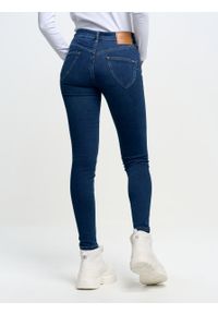 Big-Star - Spodnie jeans damskie leggings push up Amela 359. Stan: podwyższony. Kolor: niebieski #4