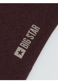 Big-Star - stopki damskie bawełniane brązowe makarita 804. Kolor: brązowy. Materiał: bawełna #3
