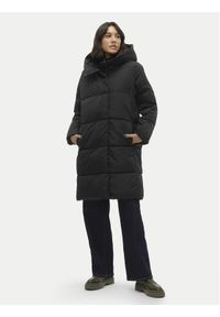Vero Moda Płaszcz zimowy Stella 10300030 Czarny Loose Fit. Kolor: czarny. Materiał: syntetyk. Sezon: zima