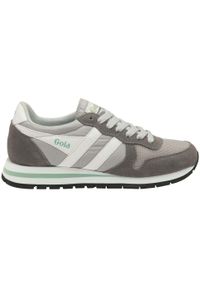 Buty do chodzenia damskie Gola Daytona. Zapięcie: sznurówki. Kolor: szary. Materiał: materiał, skóra, nylon. Szerokość cholewki: normalna. Sezon: lato. Sport: turystyka piesza