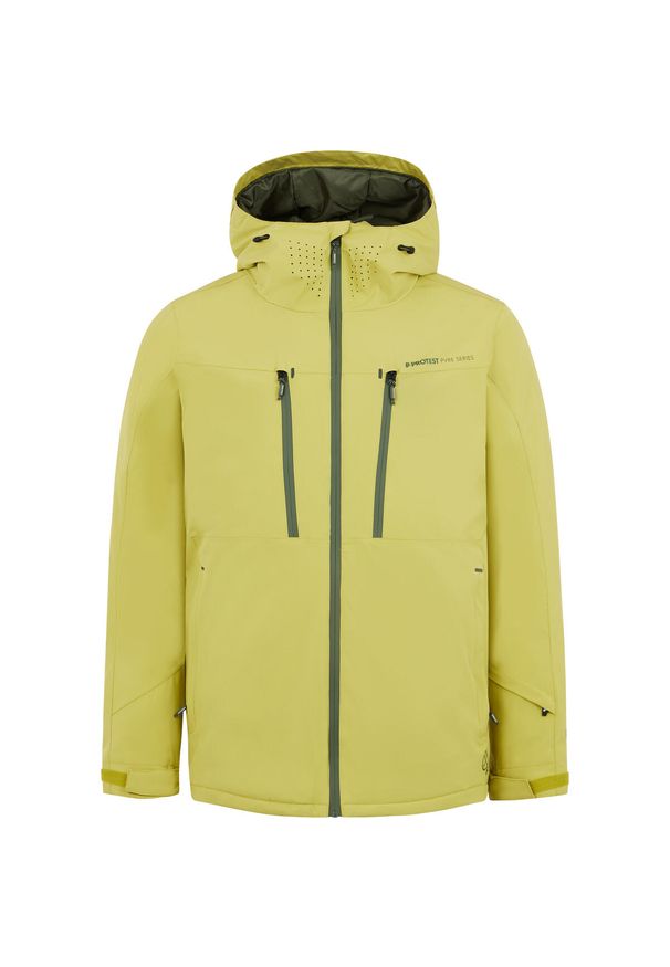 Kurtka narciarska/snowboardowa męska PRTTIMO 23 Protest. Kolor: zielony. Sezon: zima. Sport: snowboard, narciarstwo