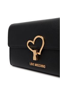 Love Moschino - LOVE MOSCHINO Torebka JC4327PP1OLQ0000 Czarny. Kolor: czarny. Materiał: skórzane #2