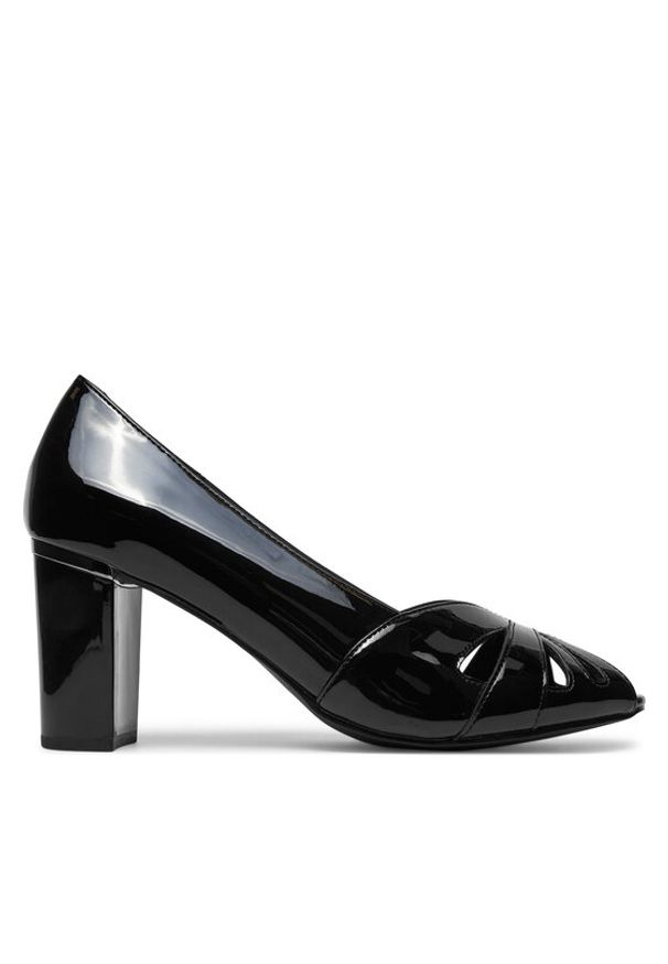 Lasocki Czółenka WYL3267-8Z Czarny. Kolor: czarny. Materiał: materiał