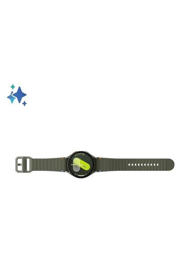 SAMSUNG - Samsung Galaxy Watch 7 44mm Zielony (L310). Rodzaj zegarka: cyfrowe. Kolor: zielony. Materiał: skóra. Styl: casual