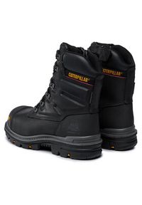 CAT Footwear Trapery Premier 8'' Wr Tx P720150 Czarny. Kolor: czarny. Materiał: nubuk, skóra #4