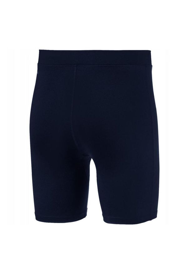 Puma - Męskie Spodenki Liga Thermoactive Base Layer Shorts. Kolor: niebieski. Sport: turystyka piesza