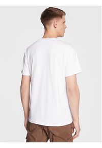 Guess T-Shirt Meir M3RI23 K8FQ4 Biały Regular Fit. Kolor: biały. Materiał: bawełna