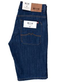 Mustang - SPODENKI MUSTANG 5 Pocket Short DENIM BLUE 1007373 5000 580. Materiał: denim #10