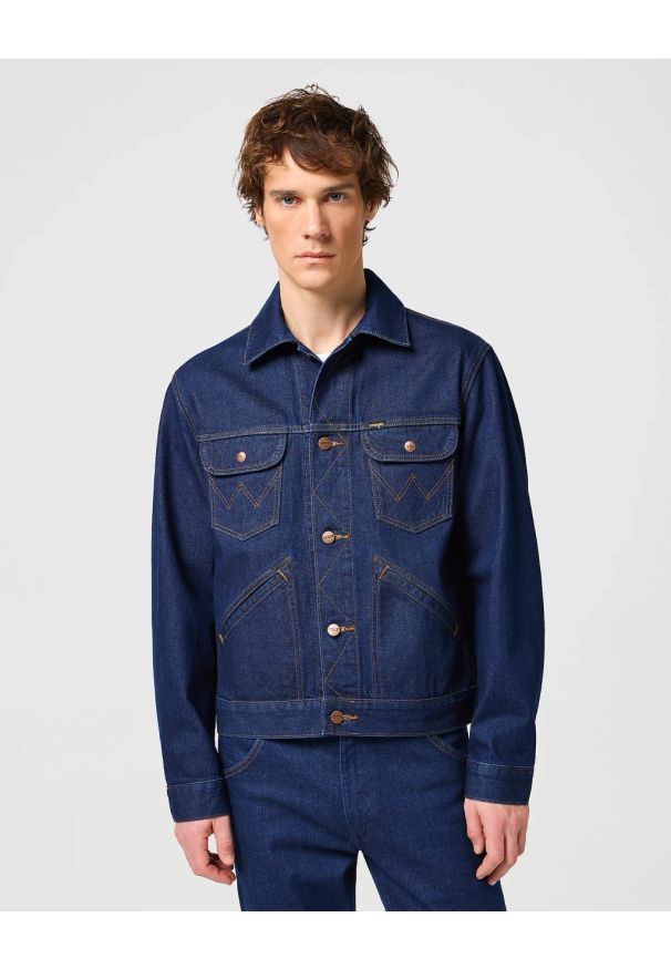 Wrangler - MESKA KURTKA WRANGLER 124MJ RINSE 112341042