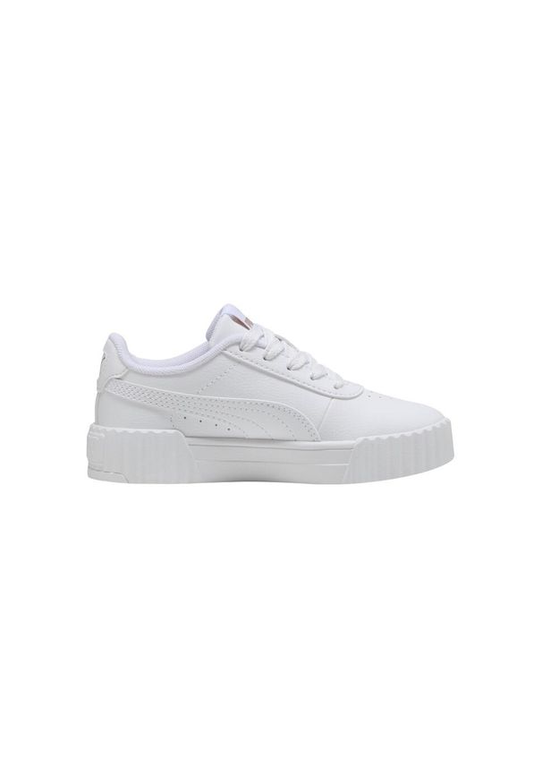 Tenisówki Puma Model Carina 3.0 Ps Kolor Biały. Kolor: biały. Materiał: syntetyk, tkanina. Sport: turystyka piesza