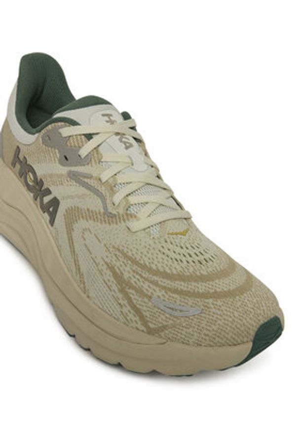 HOKA - Hoka Buty do biegania Arahi 8 1168690 Beżowy. Kolor: beżowy. Materiał: materiał