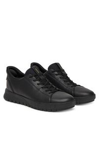 Geox Sneakersy D Flextride Plus D567SA 09B15 C9999 Czarny. Kolor: czarny. Materiał: skóra #5