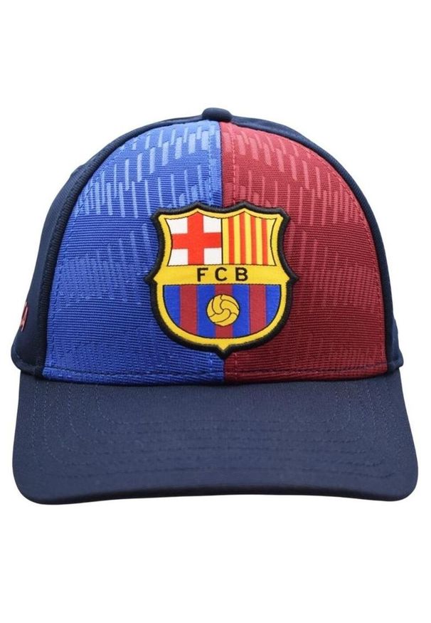 FC Barcelona czapka z daszkiem bejsbolówka junior 5001GOMP granatowa. Kolor: wielokolorowy