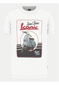 JOOP! Jeans T-Shirt 30045503 Biały Modern Fit. Kolor: biały. Materiał: bawełna #8