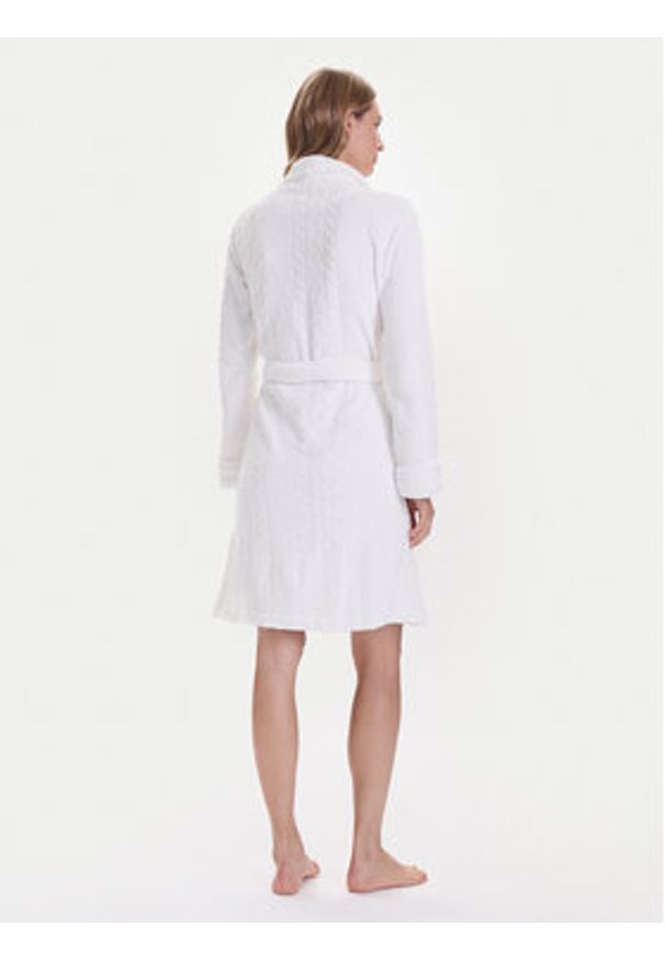 Lauren Ralph Lauren - LAUREN RALPH LAUREN Szlafrok ILN42455F Biały. Kolor: biały. Materiał: syntetyk