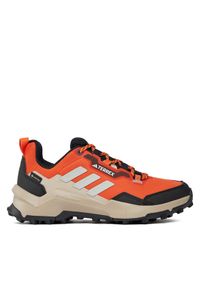 Adidas - adidas Buty Terrex AX4 GORE-TEX Hiking Shoes IF4862 Pomarańczowy. Kolor: pomarańczowy. Materiał: materiał
