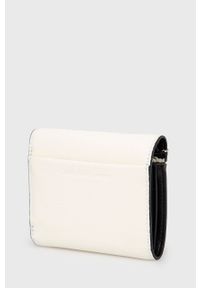 Calvin Klein Jeans portfel K60K609349.PPYY damski kolor biały. Kolor: biały. Materiał: materiał, włókno #4