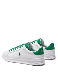 Polo Ralph Lauren Sneakersy 809923929004 Biały. Kolor: biały. Materiał: skóra #3
