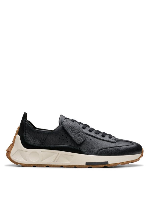Clarks Sneakersy Craft Speed 26178905 Czarny. Kolor: czarny. Materiał: skóra