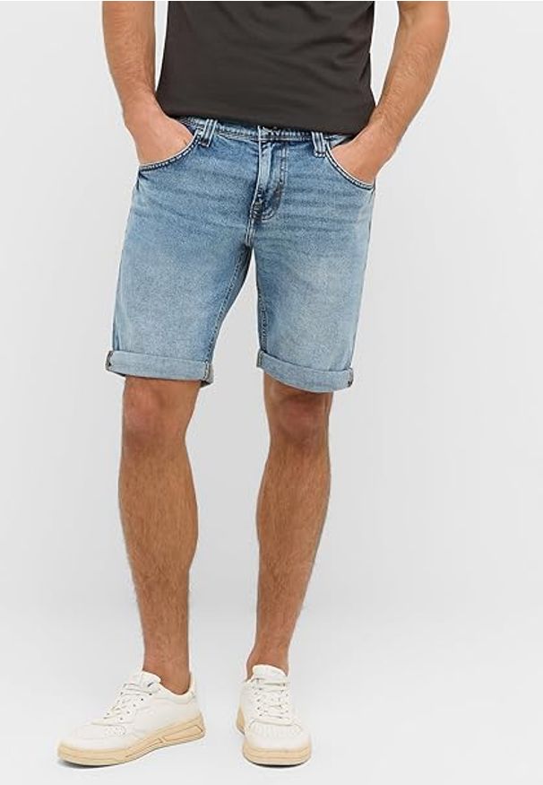 Męskie Szorty Mustang Style Chicago Shorts Z Denim Blue 1016976 5000 202. Materiał: denim