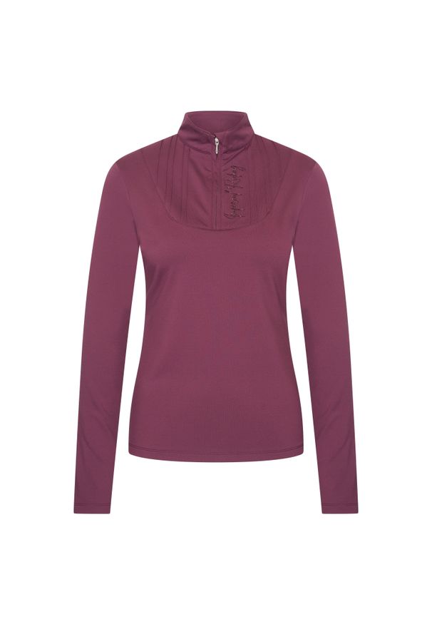 IMPERIAL RIDING - Damska bielizna termoaktywna Imperial Riding Alinda. Kolor: wielokolorowy, fioletowy, czerwony, zielony. Długość rękawa: długi rękaw