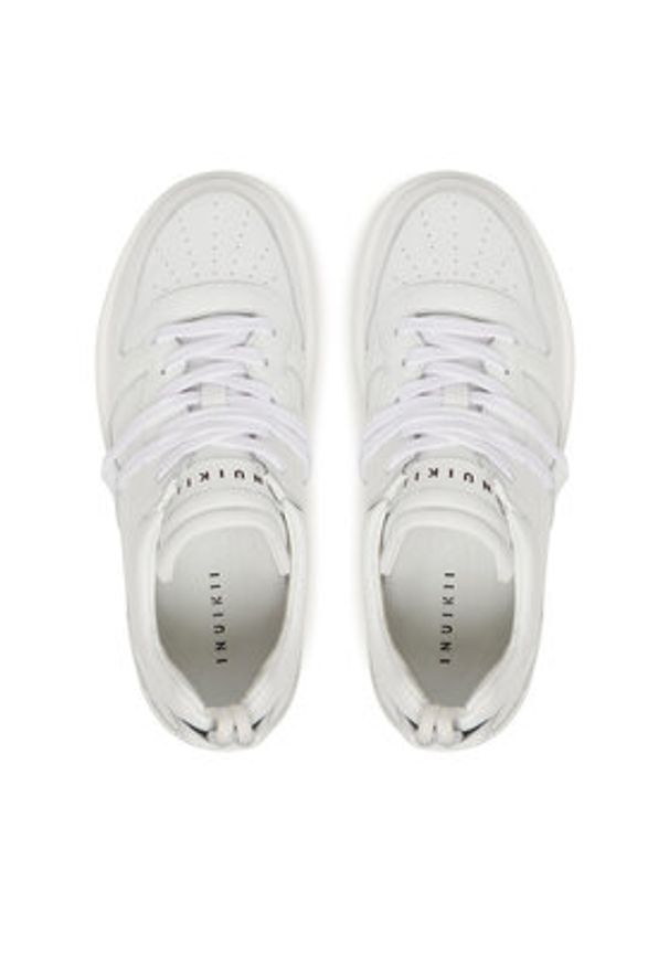 Inuikii Sneakersy Colette Low 30102-800 Biały. Kolor: biały. Materiał: skóra