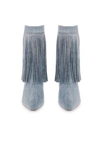 Steve Madden Kowbojki Delray Bootie SM11002946-04004-48K Niebieski. Kolor: niebieski. Materiał: materiał