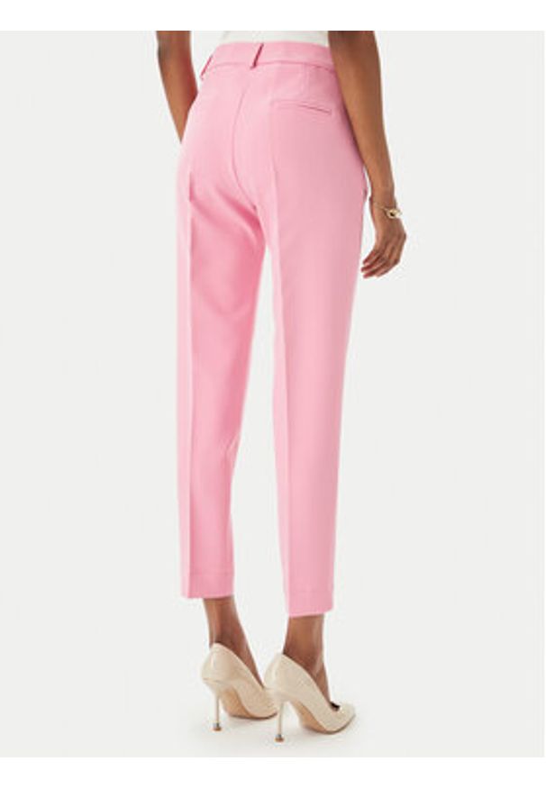 Maryley Spodnie materiałowe 26EB52Z/43BB Różowy jasny Regular Fit. Kolor: różowy. Materiał: syntetyk