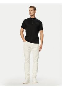 BOSS T-Shirt PL_PS Spirit70 QZ 50559790 Czarny Regular Fit. Kolor: czarny. Materiał: bawełna #5