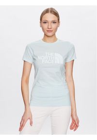 The North Face T-Shirt Easy NF0A4T1Q Niebieski Regular Fit. Kolor: niebieski. Materiał: bawełna #1