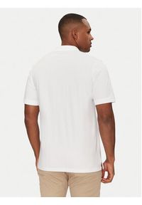 Jack & Jones - Jack&Jones Polo Jaxon 12268227 Biały Regular Fit. Typ kołnierza: polo. Kolor: biały. Materiał: bawełna