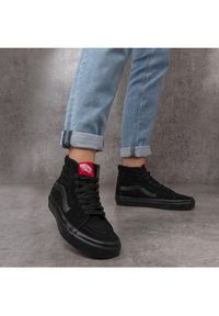 Vans Tenisówki Sk8-Hi VN000D5IBKA Czarny. Kolor: czarny. Materiał: zamsz, skóra #5