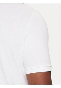 Lacoste Polo PH4012 Biały Slim Fit. Typ kołnierza: polo. Kolor: biały. Materiał: bawełna