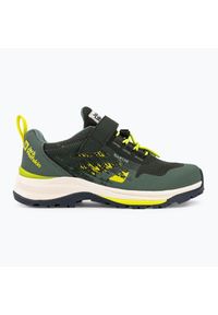 Buty turystyczne dziecięce Jack Wolfskin Vili Hiker Texapore Low. Kolor: zielony. Materiał: materiał, syntetyk. Szerokość cholewki: normalna