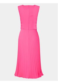 Nissa Sukienka koktajlowa RZ14841 Różowy Slim Fit. Kolor: różowy. Materiał: syntetyk. Styl: wizytowy #6