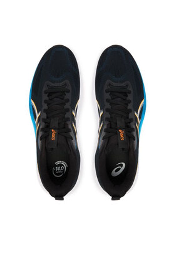 Asics Buty do biegania Gt-1000 14 1011C077 Czarny. Kolor: czarny. Materiał: mesh