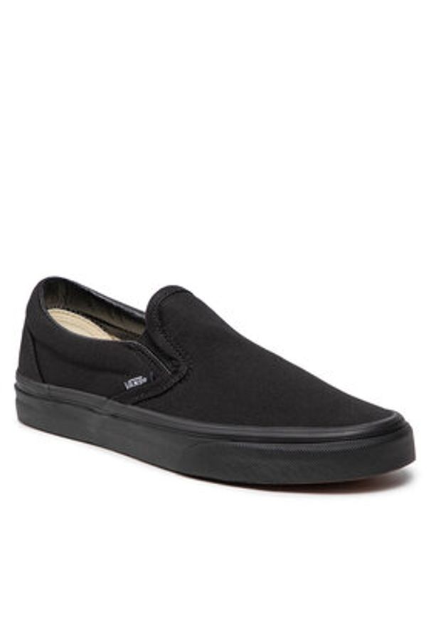 Vans Tenisówki Classic Slip-On VN-0EYEBKA Czarny. Zapięcie: bez zapięcia. Kolor: czarny. Materiał: materiał