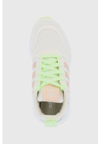 adidas Originals Buty dziecięce Multix J kolor kremowy. Nosek buta: okrągły. Zapięcie: sznurówki. Kolor: beżowy. Obcas: na platformie #3